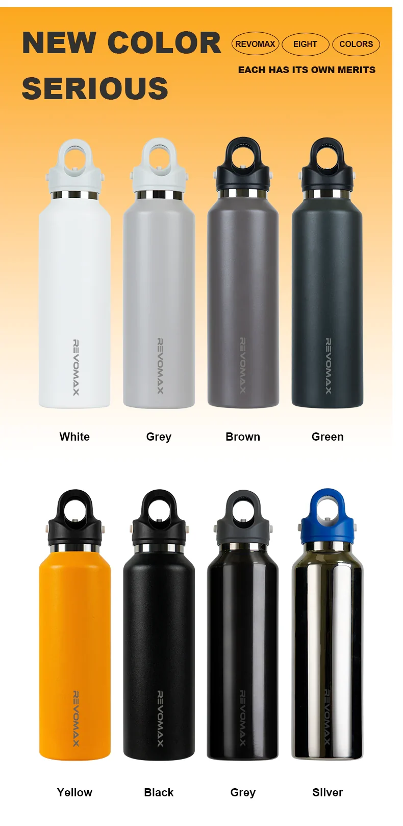 32oz 316L Medical Grade Stainless Steel Water Bottle