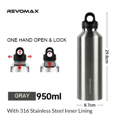 32oz 316L Medical Grade Stainless Steel Water Bottle