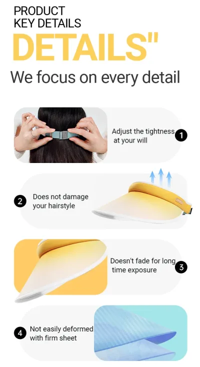 Sky Series Lightweight UV Protection Sun Visor