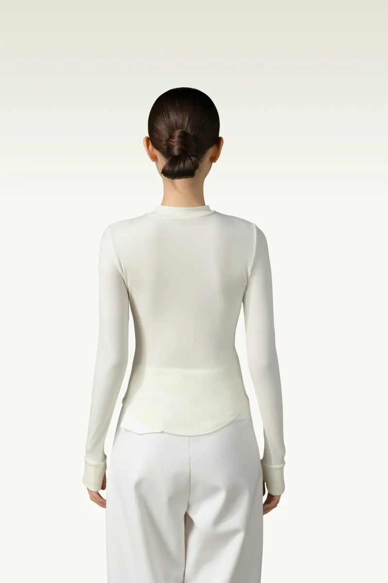 CatWarm Traditional Long Sleeve Hush Fiber Top