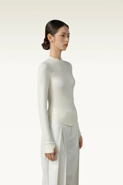 CatWarm Traditional Long Sleeve Hush Fiber Top