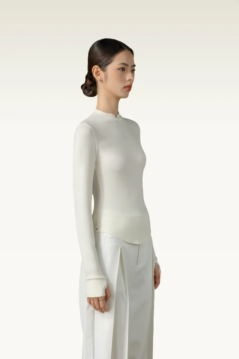 CatWarm Traditional Long Sleeve Hush Fiber Top