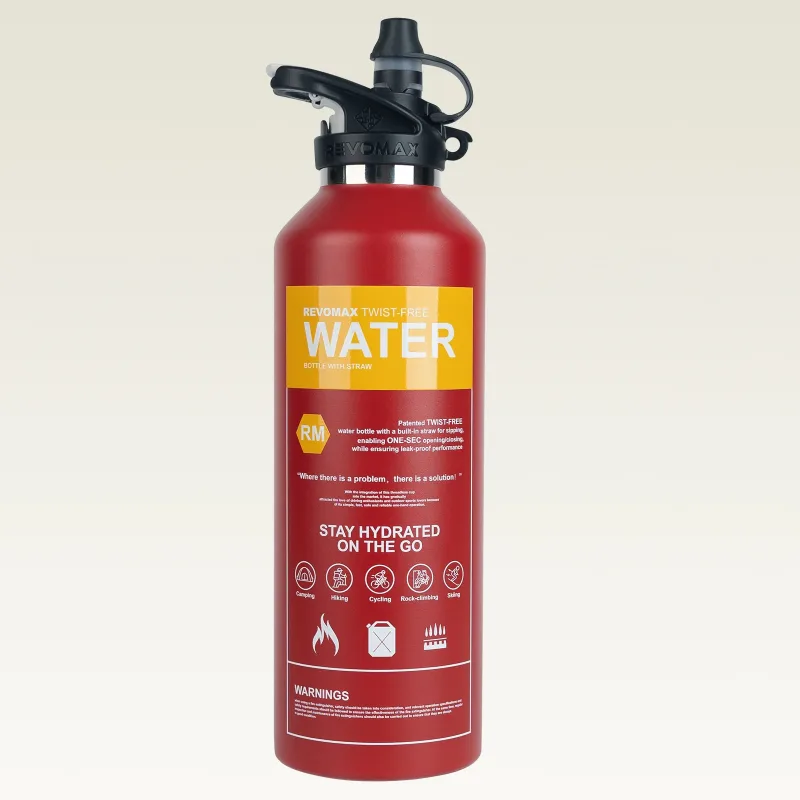 20oz Leak-Proof Insulated Straw Bottle (316L Medical Grade Steel)