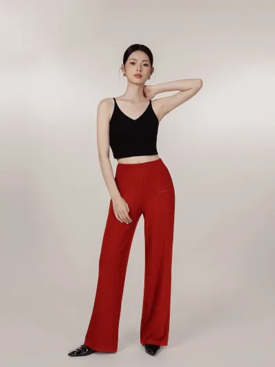 2025 CatWarm Wide-Leg Thermal Pants