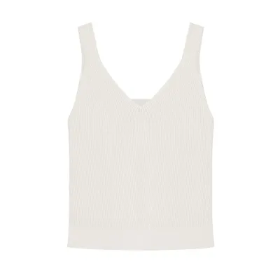 Aircon V-U-Neck 2-in-1  Longline Tank Top