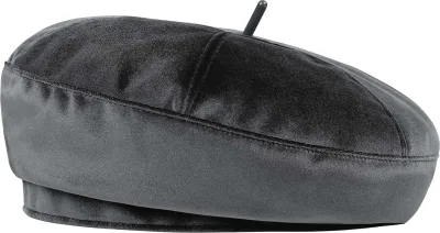 Luster Velvet Sculptural Beret - The Effortless French Classic