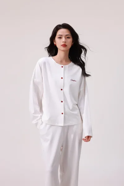Neo-Chinese Lenzing Modal Loungewear Set