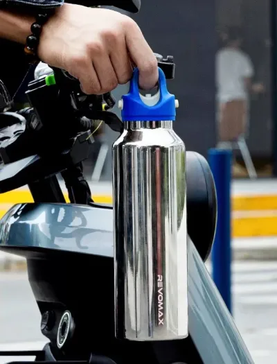 Klein Blue Water Bottle (316L Medical Grade Steel)