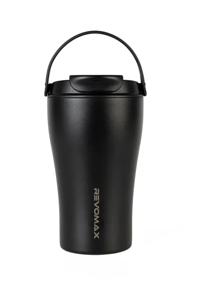 12oz/16oz Ceramic-Coated No-Screw Insulated Coffee Tumbler – Zero Metallic Taste