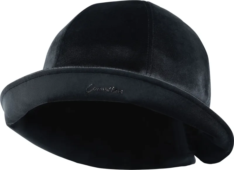 Luster Velvet Cloche Hat — 1920s Silhouette, Adjustable Fit