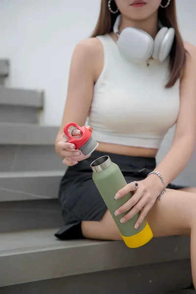Design Your Own 16oz 316L Medical Grade Water Bottle - 576 Mix & Match Color Combinations