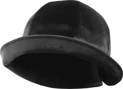 Luster Velvet Cloche Hat — 1920s Silhouette, Adjustable Fit