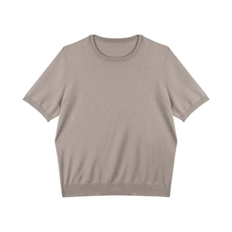 Aircon Knit Short Sleeve Tank Top