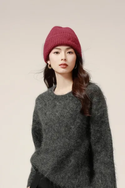 Weichste Alpaka-Beanie: warm, bequem & schmeichelhaft