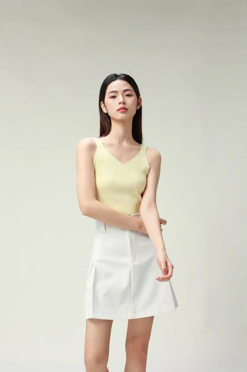 Aircon V-U-Neck 2 In 1 Tank Top