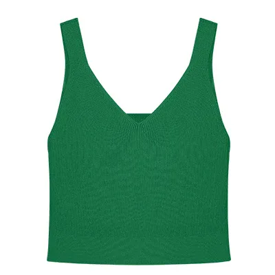 Aircon V-U-Neck 2 In 1 Tank Top