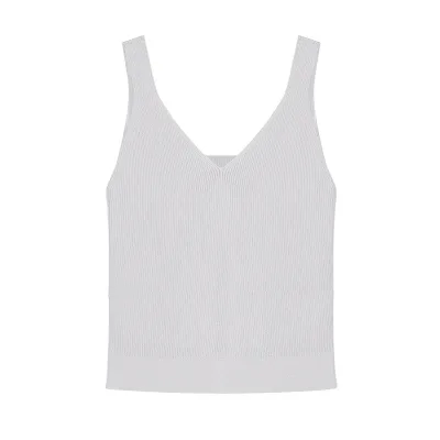 Aircon V-U-Neck 2-in-1  Longline Tank Top