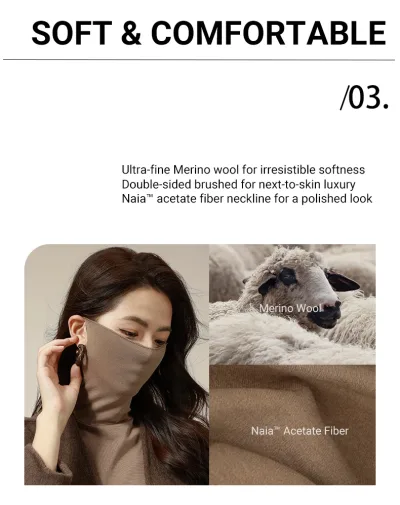 CatWarm High Neck Warm Ear-Wrap Tank