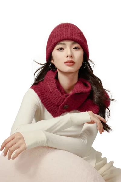 Ultimate Alpaca Bundle: Cozy Beanie & Wrap Set