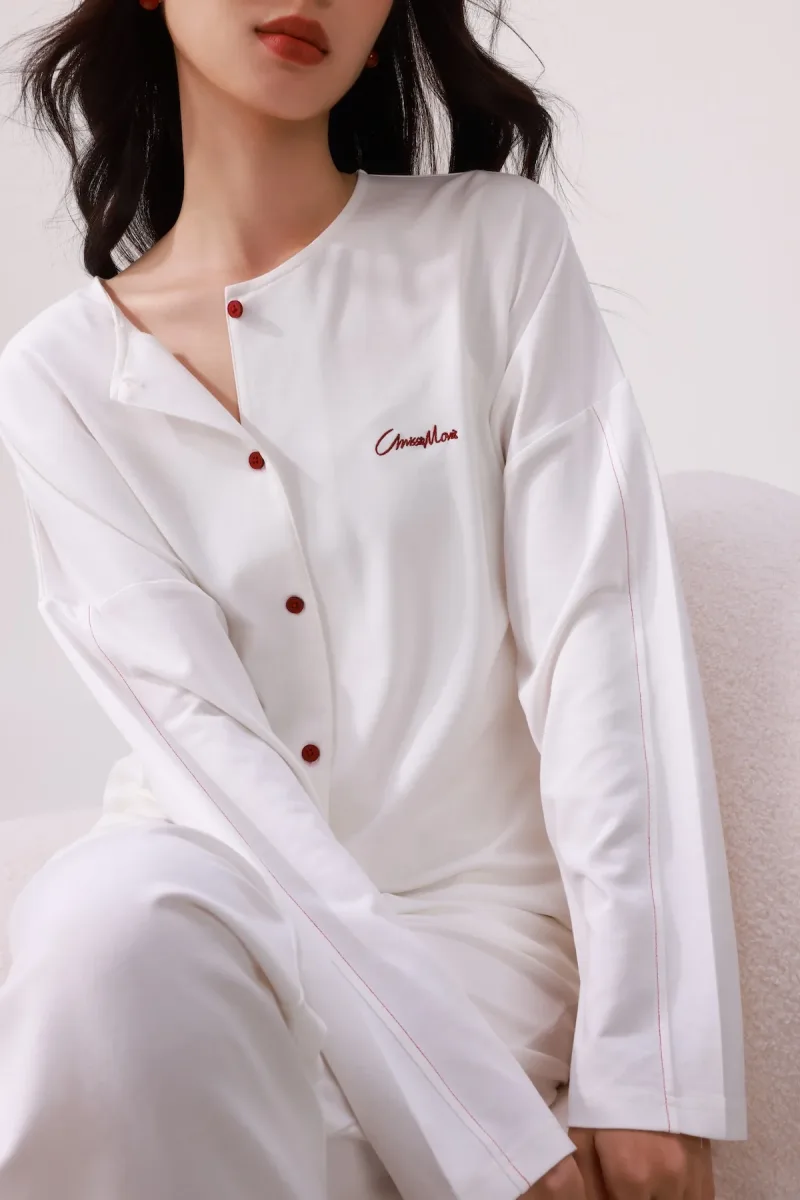 Neo-Chinese Lenzing Modal Loungewear Set