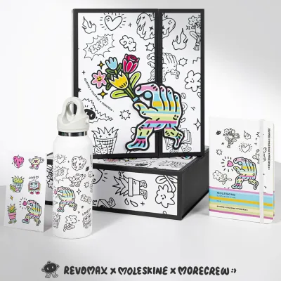 Hydrate & Inspire: Limited Edition Revomax & Moleskine Gift Set