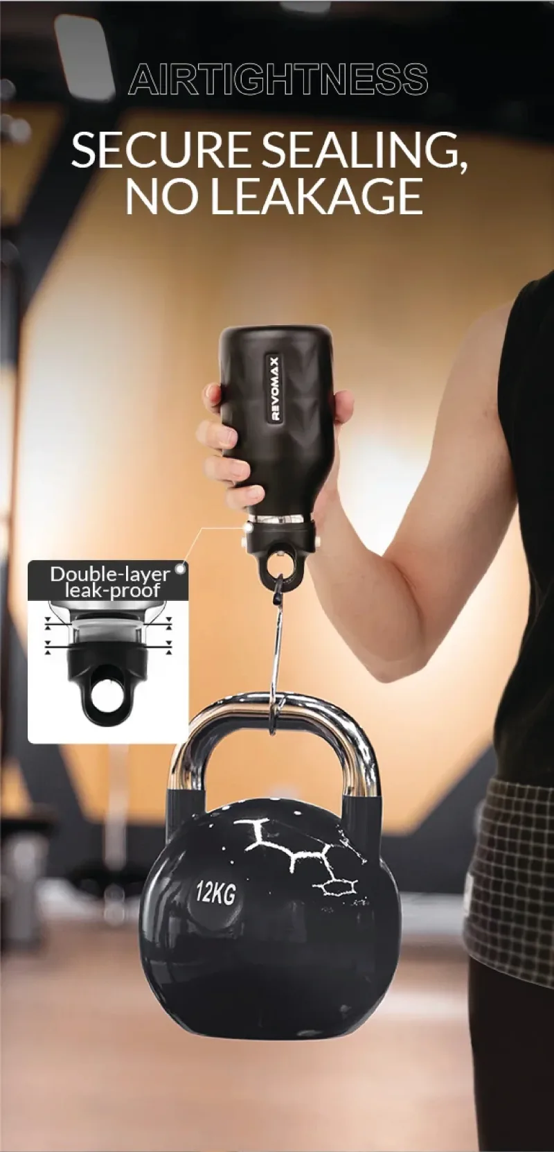 16oz Walk City drikkedunk (316L medicinsk rustfrit stål)