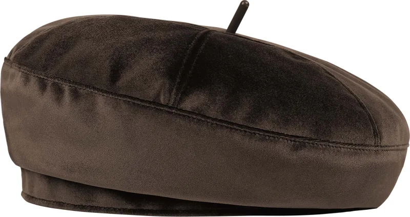Luster Velvet Sculptural Beret - The Effortless French Classic
