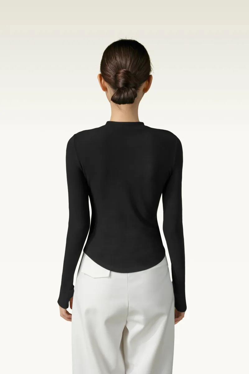 CatWarm Traditional Long Sleeve Hush Fiber Top