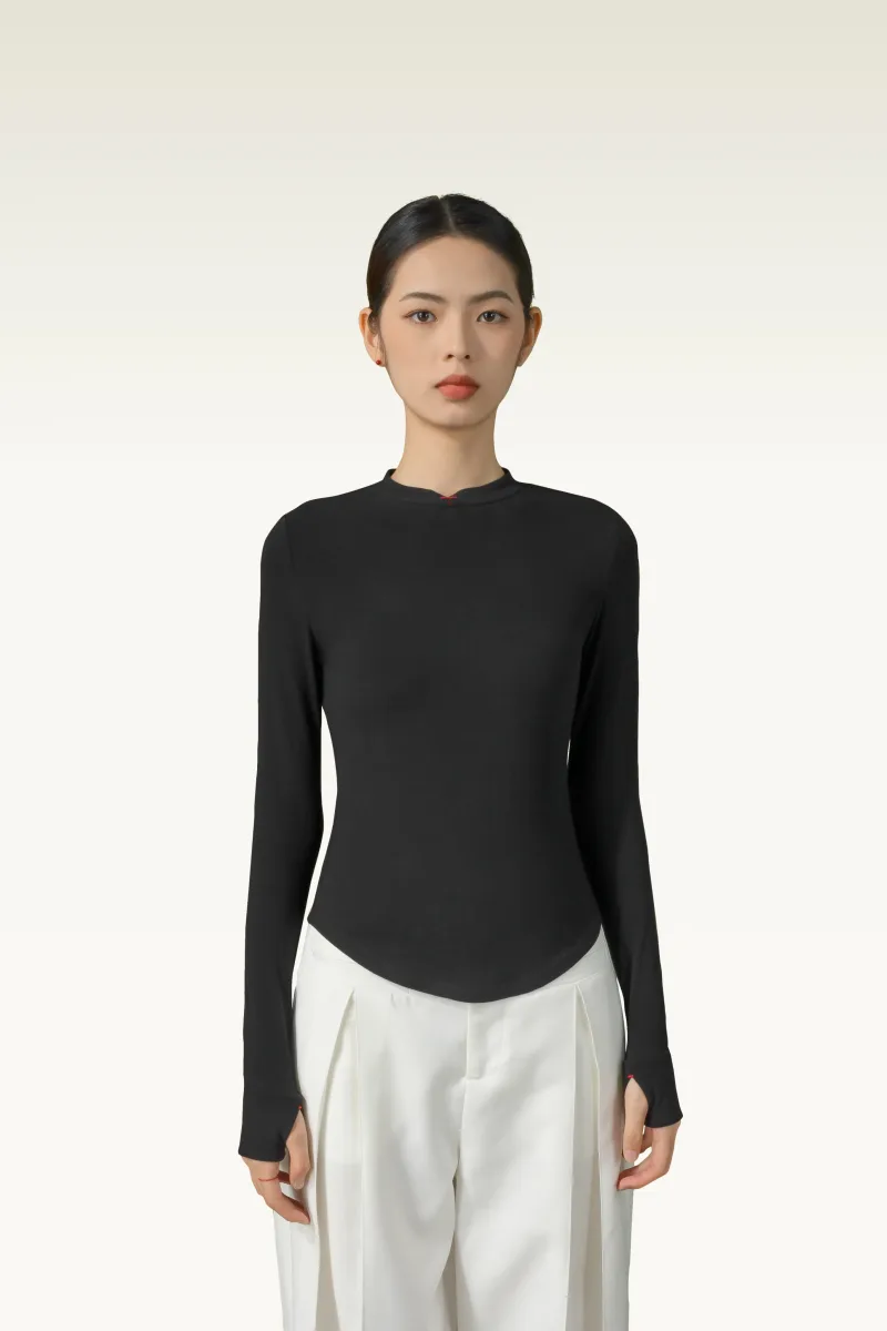 CatWarm Traditional Long Sleeve Hush Fiber Top